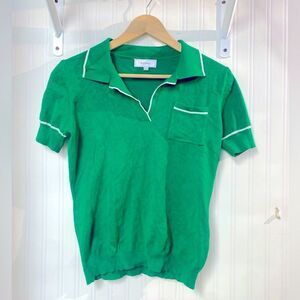 RIHOAS Green Sweater Shirt SZ l